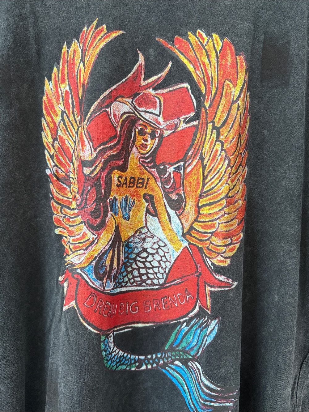 NWT Sabbi The Very Oversized Dream Big Brenda Tee - Picture 3 of 8